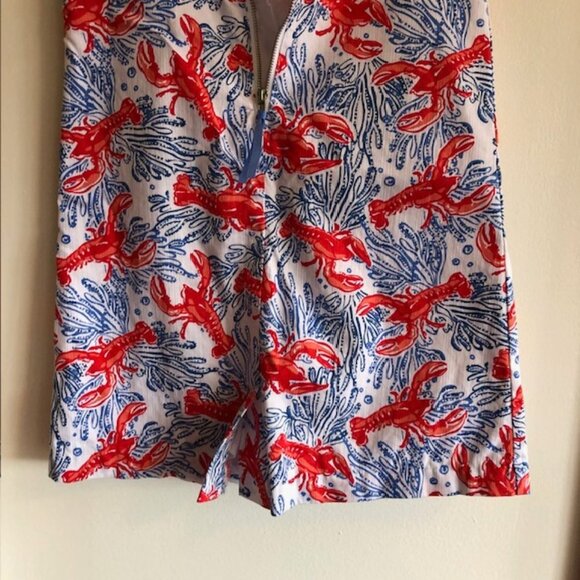 TOMMY BAHAMA Girl Lobster Print Sleeveless Dress 5 - Picture 9 of 15